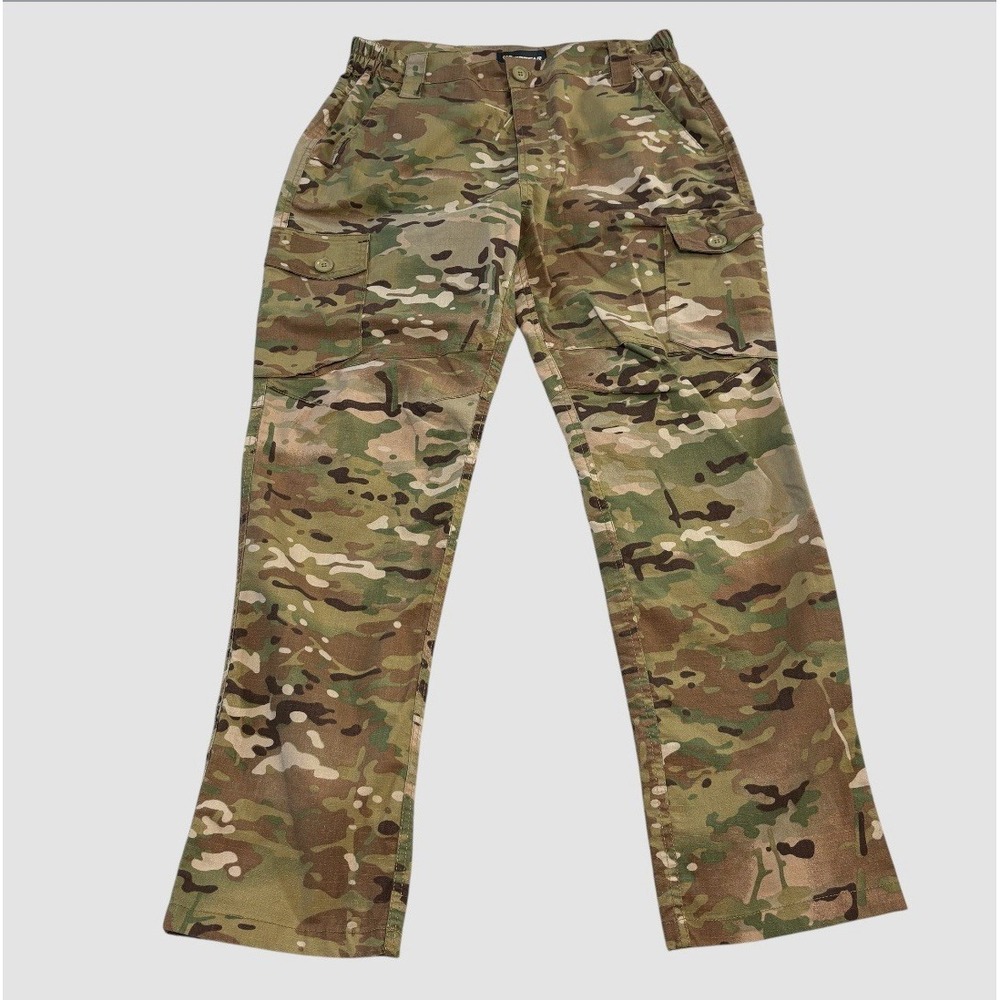 Idogear Sports Pants B Men's 34W Camouflage Rip Stop Cargo Pockets